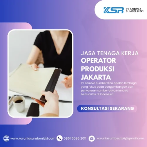 Jasa Tenaga Kerja Operator Produksi Jakarta